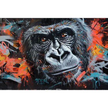 Gorilla Painting Wall Art